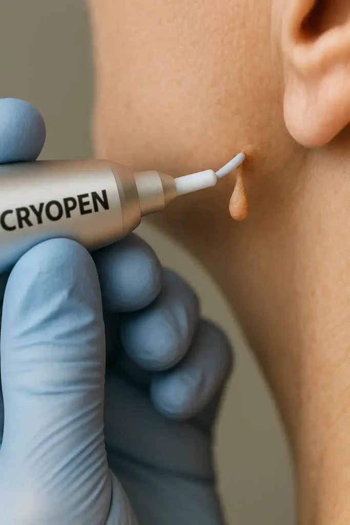 Cryopen for skin tags removal Avonmouth speak to our team today!