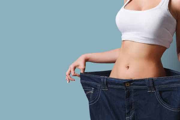 woman after fat reduction treatment Avonmouth