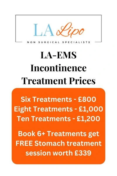 LA-EMS Incontinence Treatment Prices Avonmouth