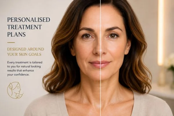 Before and after results of Collagen Lift Therapy Avonmouth