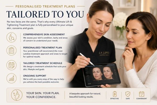 book a consultation about your ultimate lift and tighten treatment Avonmouth